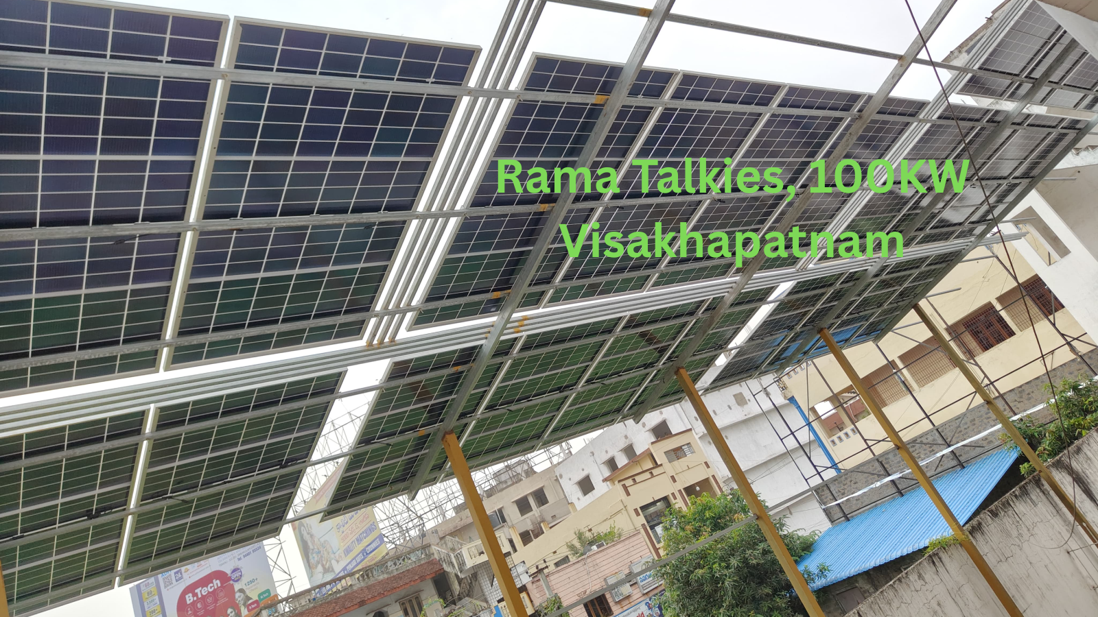 Eco-Friendly Solar Panel System Installed on House