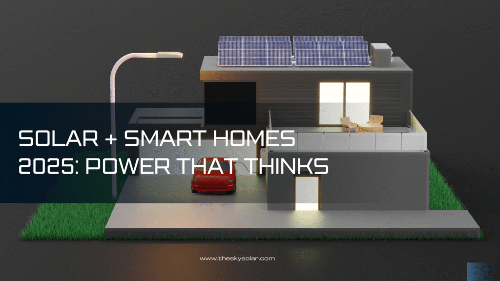 Solar + Smart Homes 2025: Power That Thinks